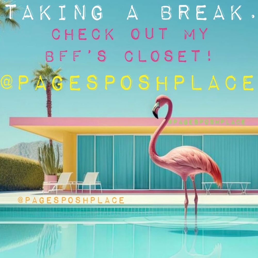 BRB! Taking a Posh Break 🩷Check out @pagesposhplace for Lilly, Nike, NFL & More